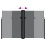 Schwarze einziehbare Seitenmarkise 220x600 cm von , Sonnenschirme - Ref: Foro24-4004669, Preis: 180,69 €, Rabatt: %