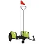 Remolque para bicicletas hierro y tela Oxford verde de , Remolques para bicicletas - Ref: Foro24-94186, Precio: 77,86 €, Desc...