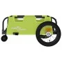 Remolque para bicicletas hierro y tela Oxford verde de , Remolques para bicicletas - Ref: Foro24-94186, Precio: 77,86 €, Desc...