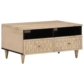 Solid mango wood coffee table 80x54x40 cm by , Coffee table - Ref: Foro24-358261, Price: 90,23 €, Discount: %