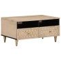Solid mango wood coffee table 80x54x40 cm by , Coffee table - Ref: Foro24-358261, Price: 90,23 €, Discount: %