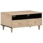 Solid mango wood coffee table 80x54x40 cm by , Coffee table - Ref: Foro24-358261, Price: 90,23 €, Discount: %