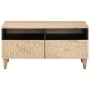 Solid mango wood coffee table 80x54x40 cm by , Coffee table - Ref: Foro24-358261, Price: 90,23 €, Discount: %