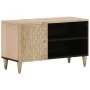 Mueble de TV madera maciza de mango 80x31x46 cm de , Muebles TV - Ref: Foro24-358263, Precio: 51,04 €, Descuento: %