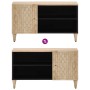 TV-Schrank aus massivem Mangoholz, 80 x 31 x 46 cm von , TV-Möbel - Ref: Foro24-358263, Preis: 51,51 €, Rabatt: %