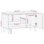 Mueble de TV madera maciza de mango 80x31x46 cm de , Muebles TV - Ref: Foro24-358263, Precio: 51,04 €, Descuento: %