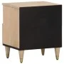 Solid mango wood bedside table 40x33x46 cm by , Nightstands - Ref: Foro24-358254, Price: 39,64 €, Discount: %