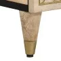 Solid mango wood bedside table 40x33x46 cm by , Nightstands - Ref: Foro24-358254, Price: 39,64 €, Discount: %