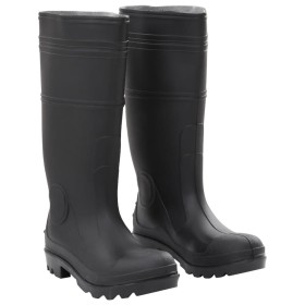 Botas de agua negro número 40 PVC