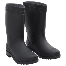 Botas de agua negro número 43 PVC