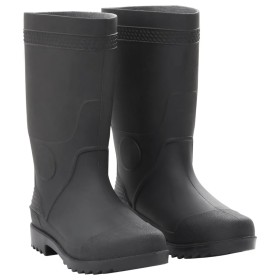 Botas de agua negro número 39 PVC