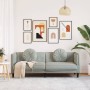 3-Sitzer-Sofa aus hellgrauem Samt mit Kissen von , Sofas - Ref: Foro24-372642, Preis: 240,23 €, Rabatt: %