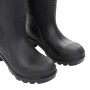 Wellies with removable socks black number 38 PVC by , Waders for hunting and fishing - Ref: Foro24-137596, Price: 32,08 €, Di...