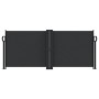 Schwarze einziehbare Seitenmarkise 100x600 cm von , Sonnenschirme - Ref: Foro24-4004579, Preis: 113,11 €, Rabatt: %