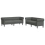 2-piece sofa set dark gray fabric by , Sofas - Ref: Foro24-3209201, Price: 542,50 €, Discount: %