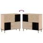 Solid mango wood auxiliary cabinet 80x33x75 cm by , Sideboards - Ref: Foro24-358275, Price: 101,12 €, Discount: %