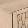 Solid mango wood auxiliary cabinet 80x33x75 cm by , Sideboards - Ref: Foro24-358275, Price: 101,12 €, Discount: %
