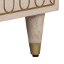 Solid mango wood auxiliary cabinet 80x33x75 cm by , Sideboards - Ref: Foro24-358275, Price: 101,12 €, Discount: %