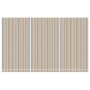 Colorful striped awning replacement fabric 6x3.5 m by , Awnings - Ref: Foro24-367733, Price: 97,28 €, Discount: %