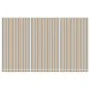 Colorful striped awning replacement fabric 6x3.5 m by , Awnings - Ref: Foro24-367733, Price: 97,28 €, Discount: %