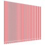 Red and white striped awning replacement fabric 4.5x3.5 m by , Awnings - Ref: Foro24-367719, Price: 77,96 €, Discount: %