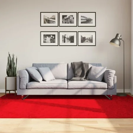 Alfombra de pelo corto OVIEDO rojo 160x230 cm de , Alfombras - Ref: Foro24-375625, Precio: 75,42 €, Descuento: %