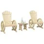 Garden furniture set 3 pieces solid fir wood by , Garden sets - Ref: Foro24-3207121, Price: 261,44 €, Discount: %