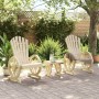 Gartenmöbel-Set 3-teilig aus massivem Tannenholz von , Gartensets - Ref: Foro24-3207121, Preis: 260,55 €, Rabatt: %