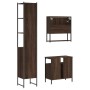 Set de muebles baño 3 pzas madera contrachapada roble marrón de , Muebles de baño - Ref: Foro24-3214679, Precio: 176,83 €, De...
