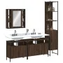 Badezimmermöbel-Set, 4-teilig, Eichenbraun-Sperrholz von , Badezimmermöbel - Ref: Foro24-3214749, Preis: 248,21 €, Rabatt: %
