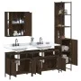 Badezimmermöbel-Set, 4-teilig, Eichenbraun-Sperrholz von , Badezimmermöbel - Ref: Foro24-3214749, Preis: 248,21 €, Rabatt: %