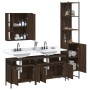 Badezimmermöbel-Set, 4-teilig, Eichenbraun-Sperrholz von , Badezimmermöbel - Ref: Foro24-3214749, Preis: 252,09 €, Rabatt: %