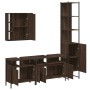 Badezimmermöbel-Set, 4-teilig, Eichenbraun-Sperrholz von , Badezimmermöbel - Ref: Foro24-3214749, Preis: 252,09 €, Rabatt: %