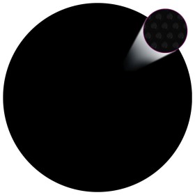 Black PE pool cover 356 cm by vidaXL, Pool covers - Ref: Foro24-92155, Price: 54,18 €, Discount: %