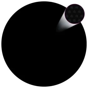 Cubierta de piscina PE negra 356 cm de vidaXL, Cubiertas para piscina - Ref: Foro24-92155, Precio: 44,18 €, Descuento: %