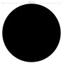 Cubierta de piscina PE negra 356 cm de vidaXL, Cubiertas para piscina - Ref: Foro24-92155, Precio: 63,72 €, Descuento: %