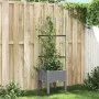 Pflanzgefäß mit Gitter PP hellgrau 40x40x142,5 cm von , Töpfe und Pflanzgefäße - Ref: Foro24-367947, Preis: 31,76 €, Rabatt: %