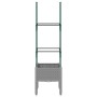 Pflanzgefäß mit Gitter PP hellgrau 40x40x142,5 cm von , Töpfe und Pflanzgefäße - Ref: Foro24-367947, Preis: 32,09 €, Rabatt: %