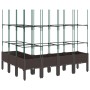 Pflanzgefäß mit braunem PP-Gitter 160x120x142,5 cm von , Töpfe und Pflanzgefäße - Ref: Foro24-367970, Preis: 123,72 €, Rabatt: %