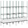 Pflanzgefäß mit weißem PP-Gitter 160x40x142,5 cm von , Töpfe und Pflanzgefäße - Ref: Foro24-367964, Preis: 73,65 €, Rabatt: %