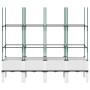 Pflanzgefäß mit weißem PP-Gitter 160x40x142,5 cm von , Töpfe und Pflanzgefäße - Ref: Foro24-367964, Preis: 74,85 €, Rabatt: %