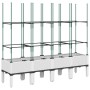 Pflanzgefäß mit weißem PP-Gitter 160x40x142,5 cm von , Töpfe und Pflanzgefäße - Ref: Foro24-367964, Preis: 74,85 €, Rabatt: %