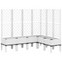 Pflanzgefäß mit weißem PP-Gitter 160x120x142 cm von , Töpfe und Pflanzgefäße - Ref: Foro24-367939, Preis: 182,76 €, Rabatt: %
