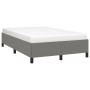 Dark gray fabric bed frame 120x190 cm by , Beds and slatted bases - Ref: Foro24-379509, Price: 95,23 €, Discount: %