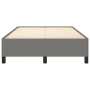 Dark gray fabric bed frame 120x190 cm by , Beds and slatted bases - Ref: Foro24-379509, Price: 95,23 €, Discount: %