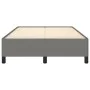 Dark gray fabric bed frame 120x190 cm by , Beds and slatted bases - Ref: Foro24-379509, Price: 93,81 €, Discount: %