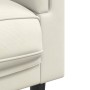 Cream velvet 3-seater sofa with cushions by , Sofas - Ref: Foro24-372649, Price: 277,60 €, Discount: %