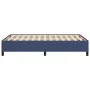 Blue fabric bed frame 120x190 cm by , Beds and slatted bases - Ref: Foro24-379514, Price: 93,81 €, Discount: %
