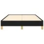 Estructura de cama tela negro 120x190 cm de , Camas y somieres - Ref: Foro24-379491, Precio: 112,09 €, Descuento: %