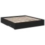 Black engineered wood bed frame with drawers 200x200 cm by , Beds and slatted bases - Ref: Foro24-3280357, Price: 235,80 €, D...